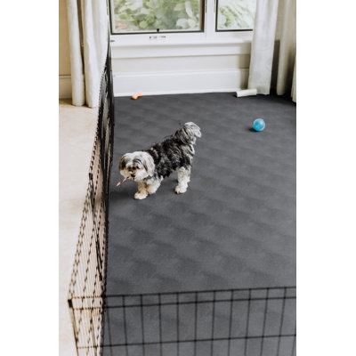 Dog exercise pen floor mat best sale